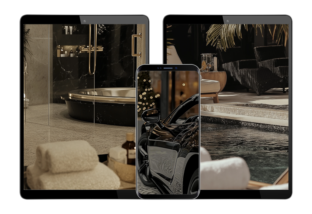 Luxe Living Collection | 80 Luxury Living Visuals