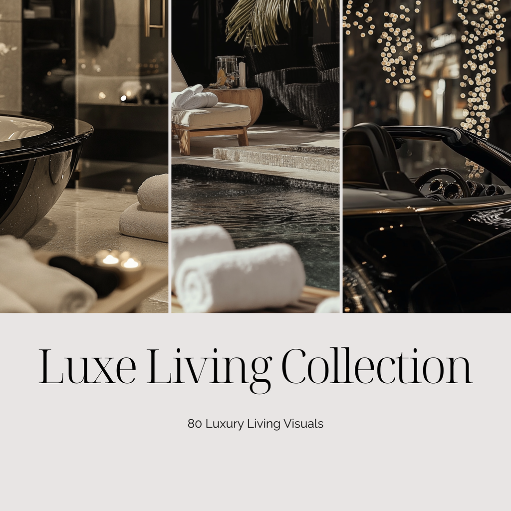 Luxe Living Collection | 80 Luxury Living Visuals