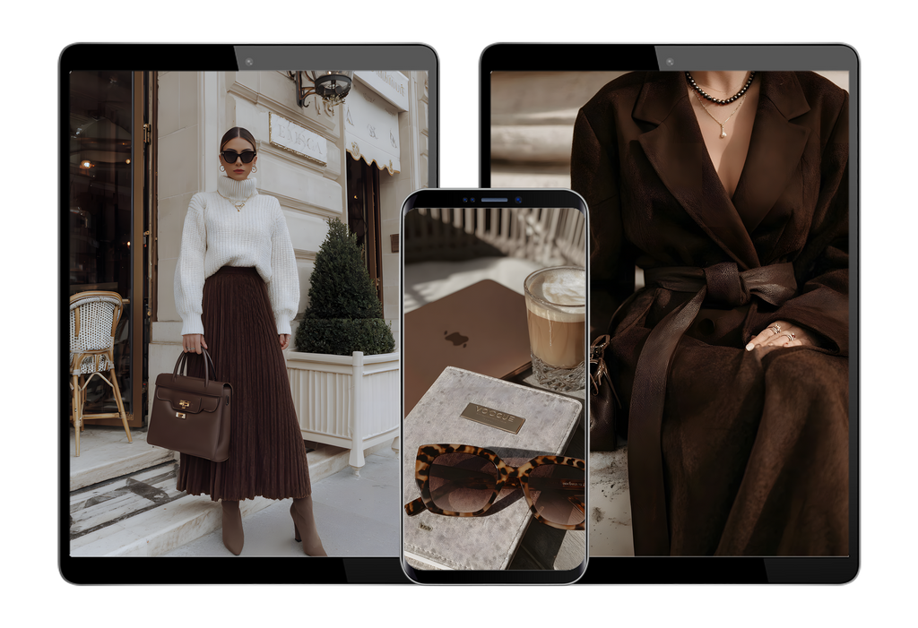 The Mocha Collection | 110 Luxury Editorial Visuals