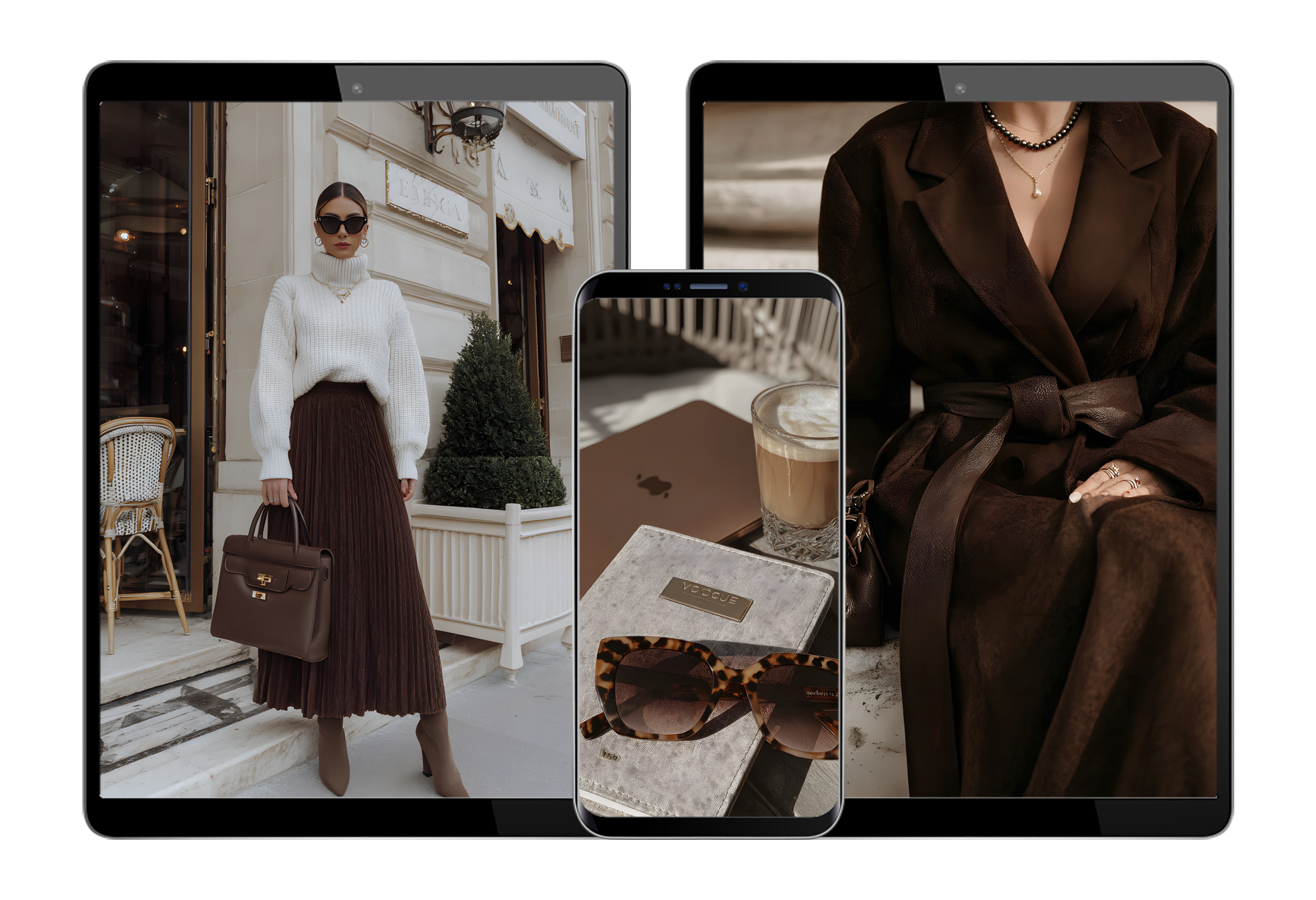 The Mocha Collection | 110 Luxury Editorial Visuals