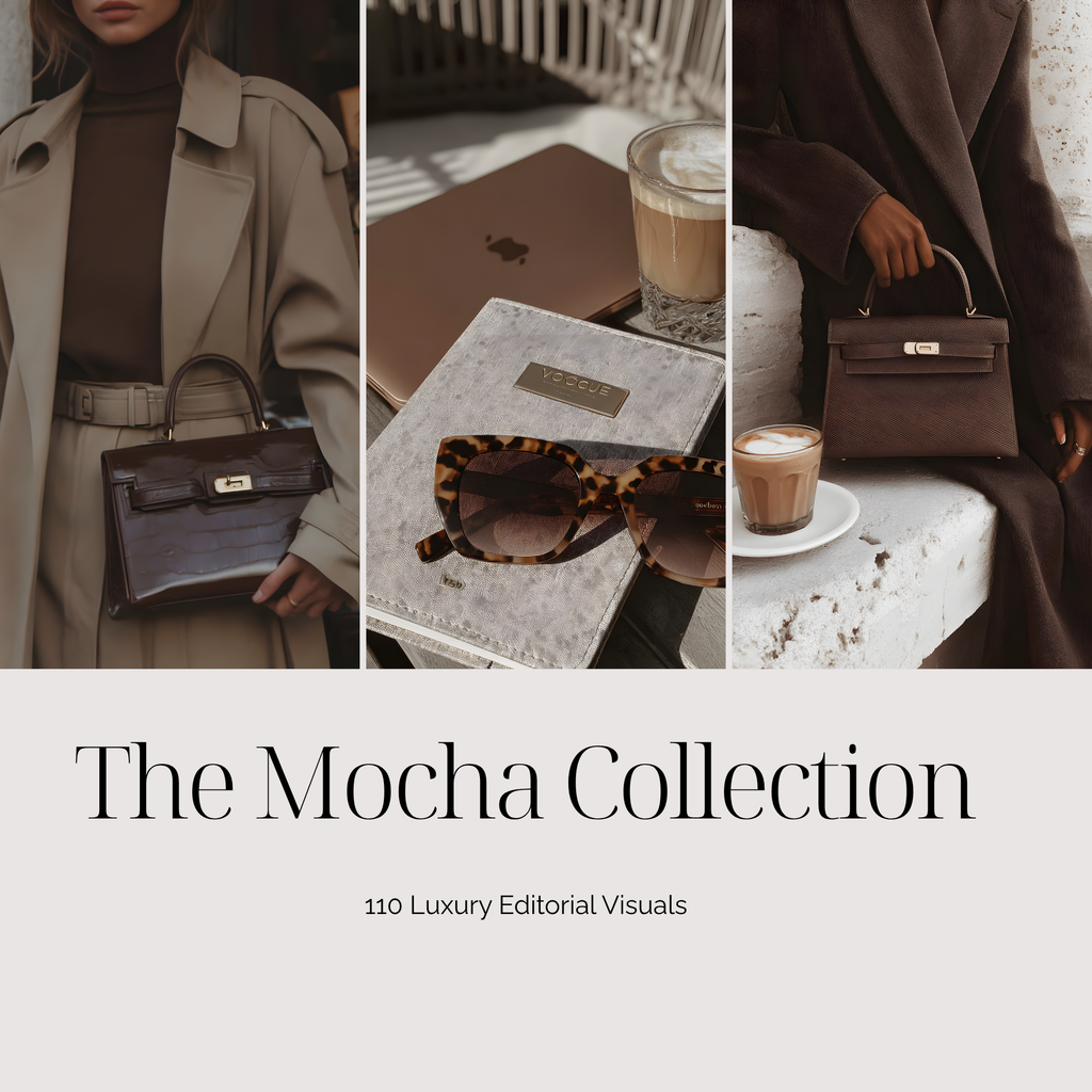The Mocha Collection | 110 Luxury Editorial Visuals