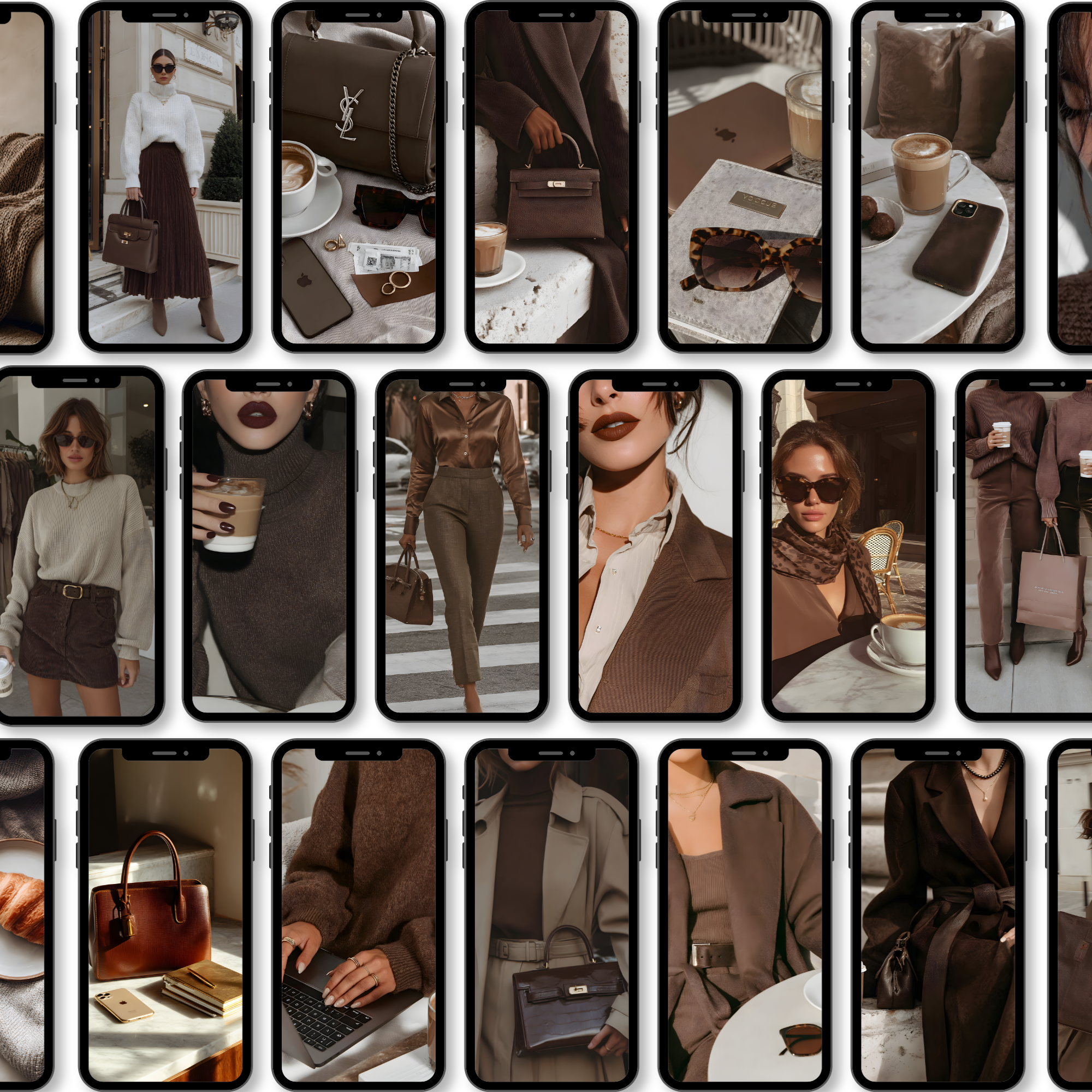The Mocha Collection | 110 Luxury Editorial Visuals