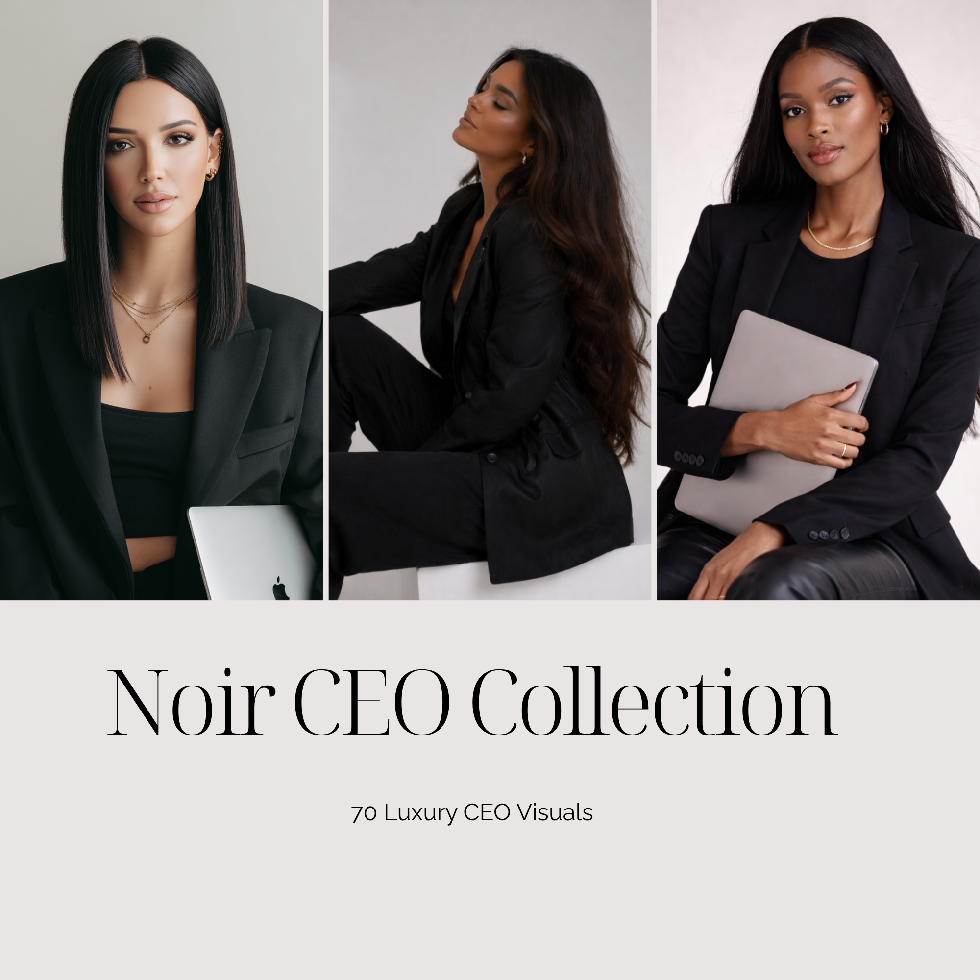 Noir CEO Collection | 70 Luxury CEO Visuals