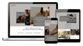 Reeva Showit yoga and wellness website template with a soft neutral theme.