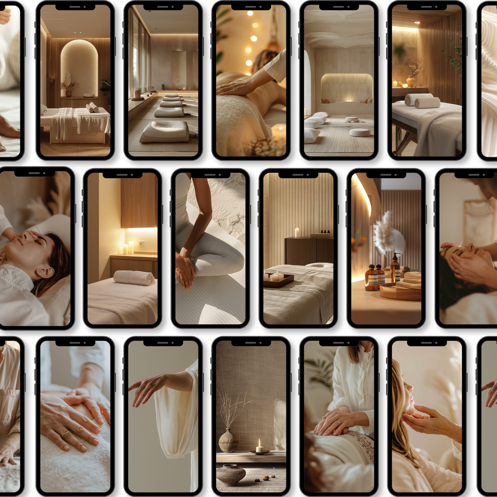 Serenity Collection | 100 Luxury Wellness Visuals