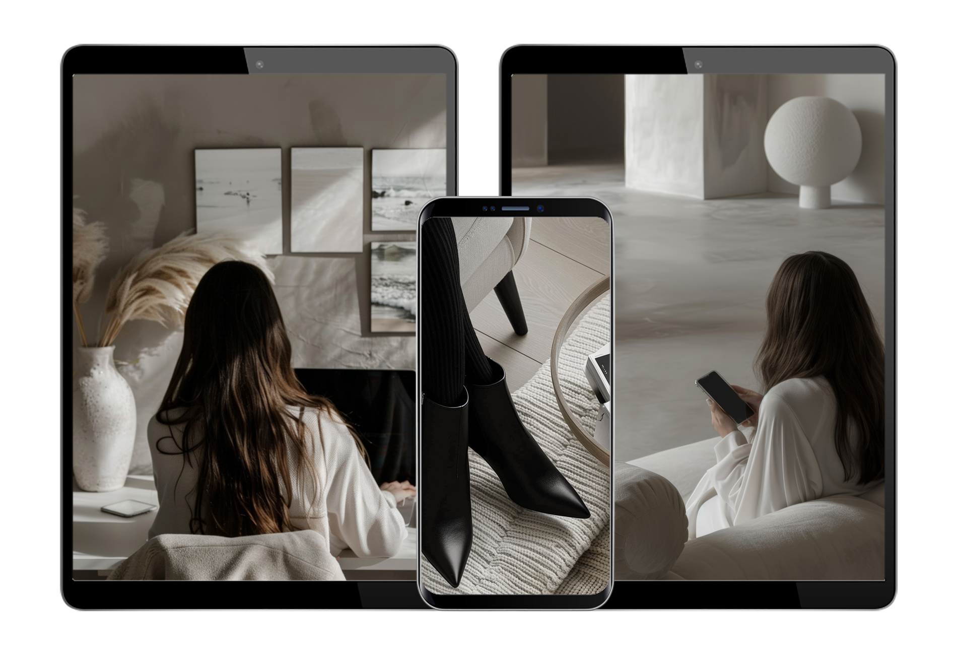 The Solace Collection | 140 Luxury Neutral Visuals