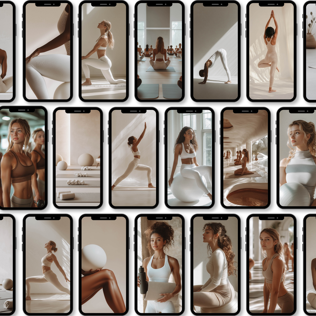 The Align Collection | 65 Luxury Yoga Visuals